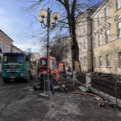 Przebudowa ul. Grunwaldzkiej w Rzeszowie [luty 2024] - fot 2